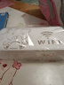 佳立方路由器放置架免打孔壁挂式机顶盒插排插座wifi收纳盒白色1个 实拍图