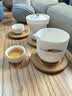 南山先生 旅行茶具户外便携式防烫功夫茶具套装一壶三杯观山快客杯 实拍图