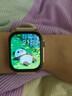 联想（Lenovo）智能手表 Watch Fit轻薄大屏血氧心率睡眠蓝牙通话健康监测穿戴运动手表手环 曜石金 男女朋友礼物 实拍图