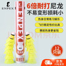 ENPEX 羽毛球12个装尼龙耐打青少年训练尼龙羽毛球塑料胶练习羽球S16 实拍图