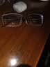 依视路（ESSILOR） 钻晶系列高清耐磨防蓝光近视超薄镜片专业配度数眼镜架男女镜框 钛+金属-全框-4021BK-黑色 镜框+依视路A4防蓝光1.60现片 实拍图