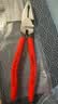 凯尼派克（KNIPEX）省力型钢丝钳8寸200mm德国工业级多功能夹持剪切老虎钳02 01 200 实拍图