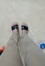 红蜻蜓妈妈凉鞋女26夏季牛皮软底防滑不累脚中老年凉鞋WJK24842P 黑色40 实拍图