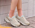 斯凯奇（Skechers）奶茶熊女鞋夏厚底老爹鞋软底熊猫鞋休闲运动鞋149238 实拍图