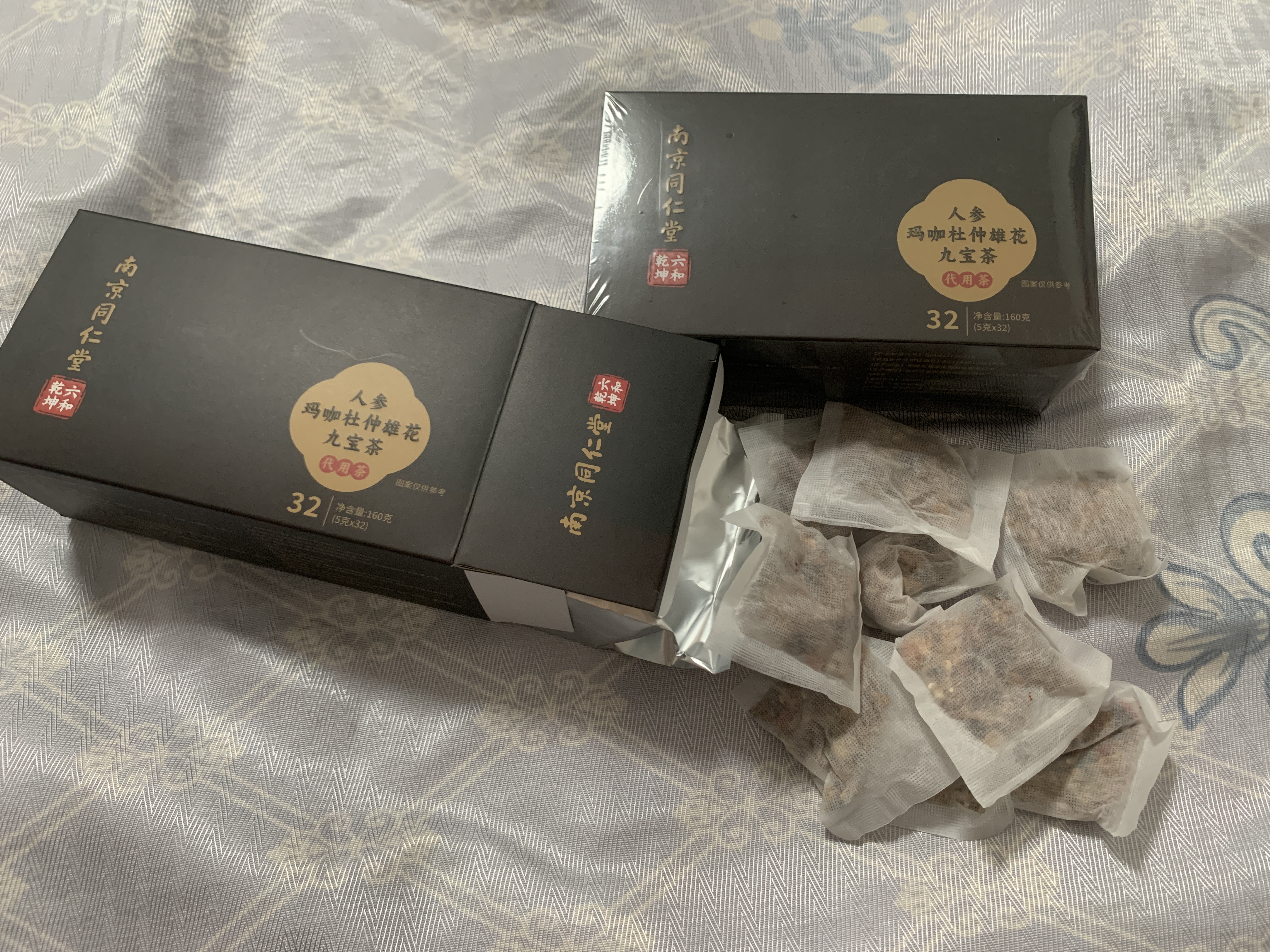 同仁堂（TRT）人参玛咖杜仲雄花九宝茶赠品160g 实拍图