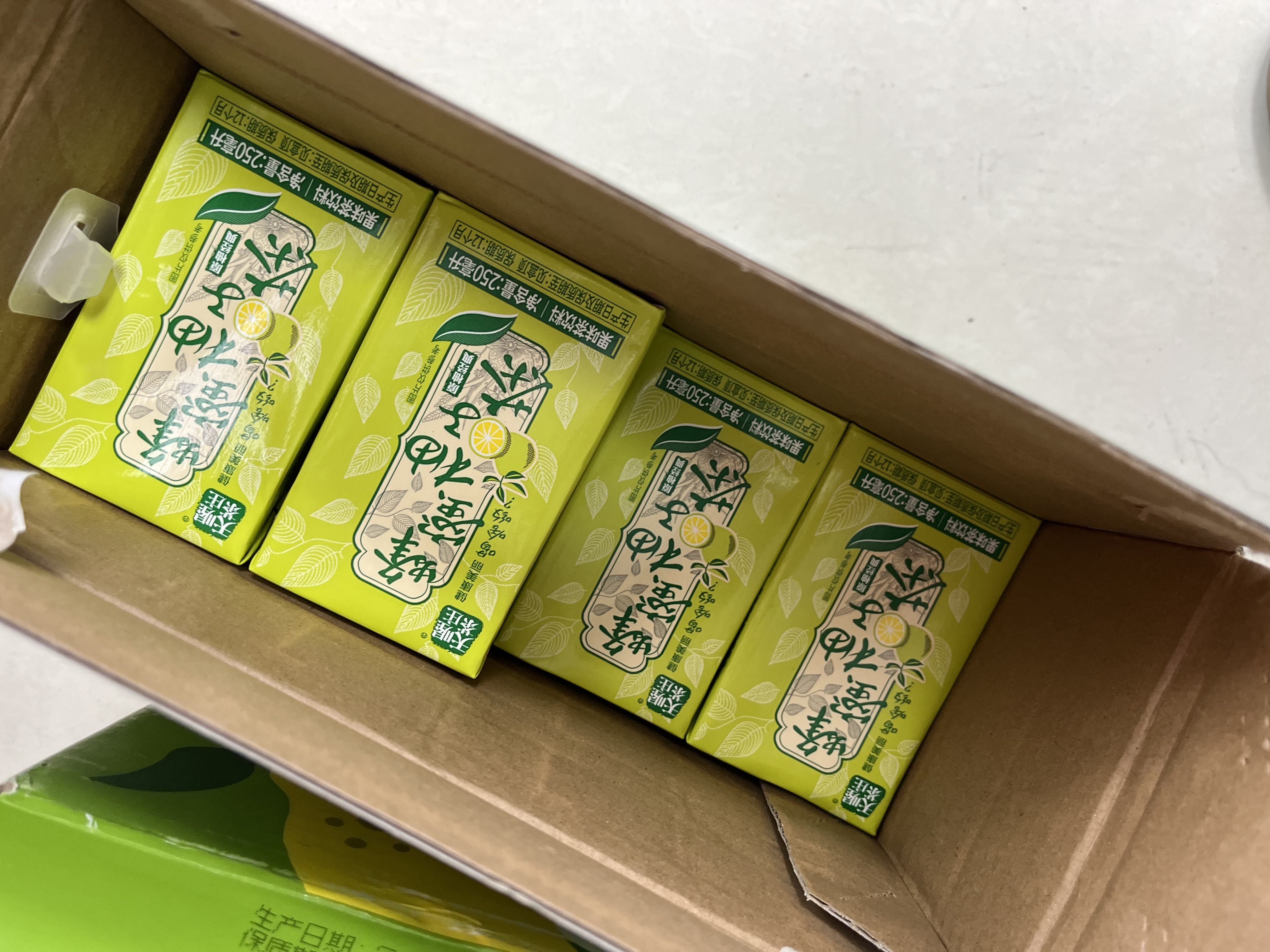 天喔茶庄 蜂蜜柚子茶+双柚汁 果汁凉茶果味饮料饮品250ml*16盒*2 实拍图