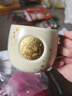 星巴克（Starbucks）杯子金色桂花铜章马克杯陶瓷带盖勺办公室咖啡杯情侣礼盒伴手礼 金桂杯单杯原盒+桂花盖+勺子 实拍图