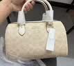 蔻驰（COACH）【品牌授权】女包ROWAN迷你斜挎波士顿包 CW329沙黄 教师节礼物 实拍图