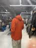 迪卡侬（DECATHLON）硬壳冲锋衣男女春秋登山防风防水单层夹克风衣运动外套MH500 霞光橙（男女同款）- 亚洲款 新款上市 加内胆选大一码 L 实拍图