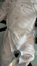 翘脚鸭 婴儿衣服新生儿连体衣秋冬季满月宝宝睡衣纯棉百天爬爬服春秋款 蓝小熊2件【夏季·系带款】 73cm （建议6-9个月） 实拍图