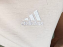 adidas情侣休闲纯棉上衣圆领短袖T恤男女夏季阿迪达斯官方轻运动   粉色   XXS 实拍图