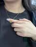 中国黄金（CHINA GOLD）黄金吊坠女足金莫比乌斯环项链生日礼物送女友老婆母亲爱人 【今/次日达】足金吊坠+S925链 实拍图