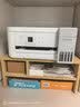 爱普生（EPSON）【6代新品】L4356墨仓式彩色无线AI学习打印机一体机家用/办公  L4266升级版(自动双面 液晶屏 白) 实拍图