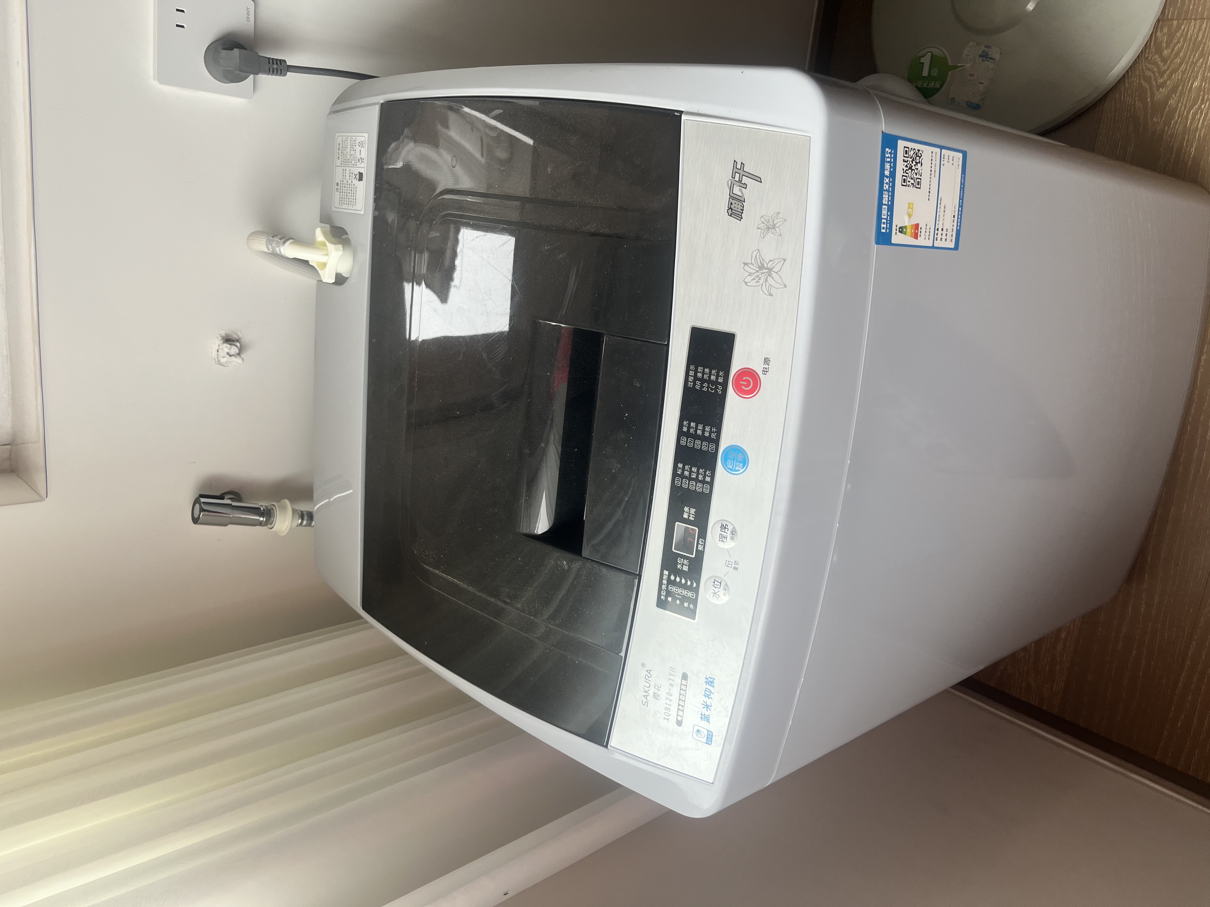 樱花10KG全自动洗衣机家用洗脱一体机大容量公斤智能波轮强风干宿舍迷你小型智能洗脱一体大容量 12.0KG 蓝光洗护 强力风干10年质保 实拍图