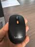 联想（Lenovo）无线蓝牙双模鼠标便携办公鼠标 人体工程学设计适用台式机一体机笔记本平板 Howard Mouse 2022黑 实拍图
