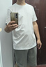 HLA海澜之家短袖T恤男冰爽棉撞色圆领凉感短袖男【安心品质】 实拍图
