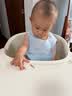 贝瑞加（Babyprints）【不含甲酰胺】纱布尿布防水兜按扣小码蓝 实拍图