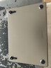 VOKAMO【2026新款M5适用】苹果电脑笔记本MacBook Air15保护壳M4/3/2带支架22到2025年新款外套 磨砂透黑 实拍图