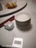 万享高温釉下彩纯白72头碗碟套装家用陶瓷餐具碗盘筷乔迁陶瓷器 实拍图
