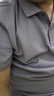 京东京造夏季运动短袖男士t恤polo衫男跑步健身户外速干衣服 灰蓝3.0 XL 实拍图