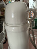 MUJI不锈钢保温保冷双杯盖水杯保温杯杯子带吸管 MDN8CC2A 白色 490ml /450ml 实拍图