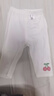 童泰（TONGTAI）女宝宝打底裤夏季薄款女童吸汗透气七分裤儿童休闲裤子白色90cm 实拍图