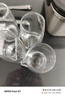 CLITON白酒杯分酒器 倒酒器家用带刻度分酒壶小酒盅100ml 白酒壶6只套装 实拍图