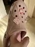卡骆驰（CROCS）贝雅洞洞鞋男鞋女鞋轻便耐磨一脚蹬拖鞋休闲鞋百搭花园鞋|10126 矿石粉-6TY(含智必星) 36 /37(220mm) 实拍图