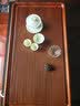 从简整块花梨木茶盘排水式家用实木茶台大号电木茶托简易功夫茶具托盘 南美花梨木简美：80*40*4.5CM 实拍图