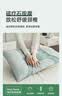 艾薇决明子磁石硬枕头枕芯护颈椎助睡眠 一只装 水绿 45*74cm 实拍图