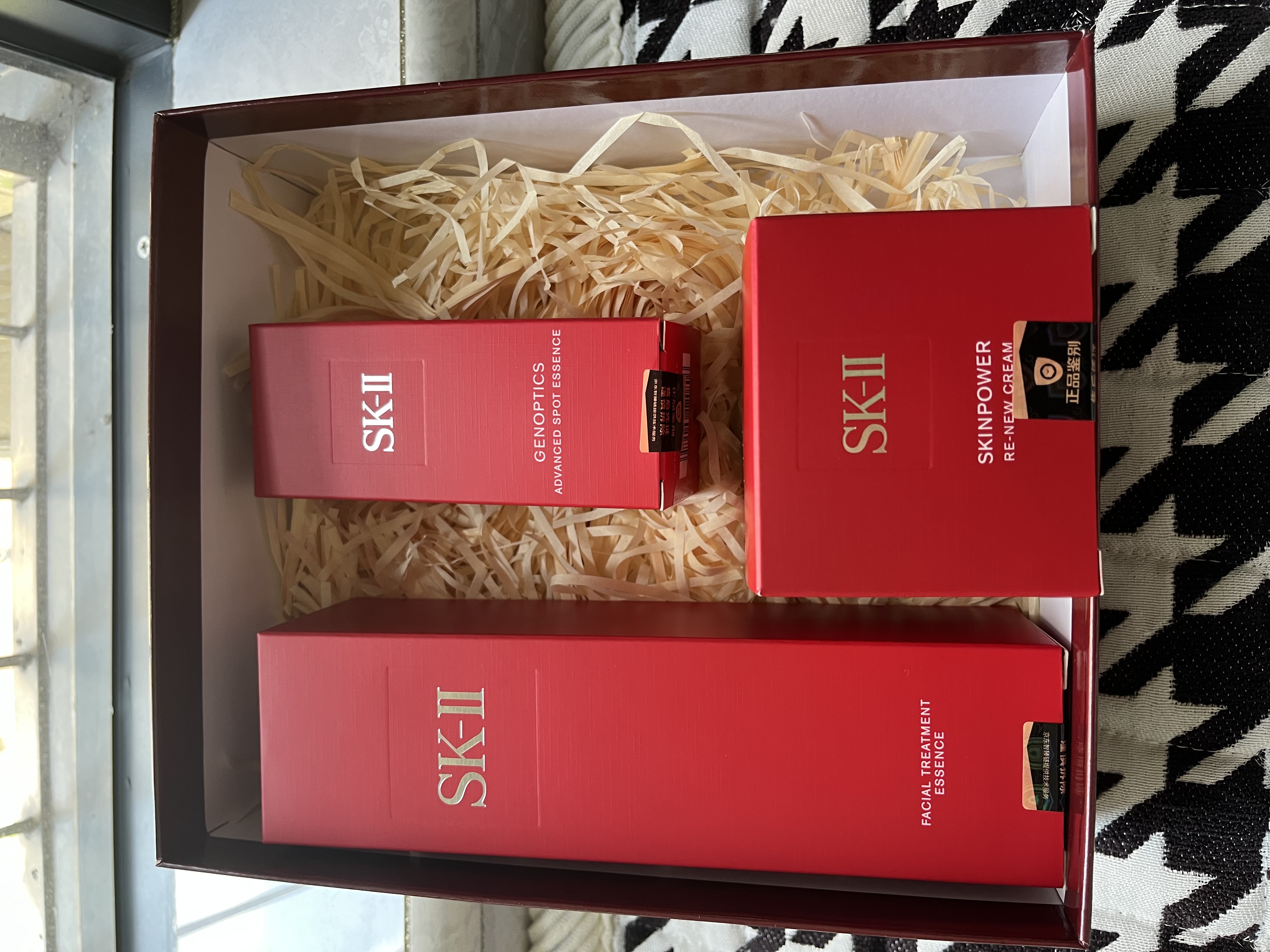 SK-IIsk2神仙水精华护肤套装sk-ii抗皱紧致精华液生日礼物送女友 紧致淡斑滋润三件套 实拍图
