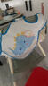 贝瑞加（Babyprints）围兜儿童罩衣幼儿园吃饭宝宝围嘴防溅防水反穿衣口水兜无袖两件 实拍图