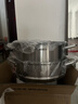 苏泊尔蒸锅304不锈钢三层复底26cm蒸鱼锅电磁炉通用蒸笼EZ26YAS01 实拍图