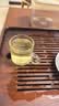 忆壶茶（YIHUTEA） 玻璃杯子耐热小品茗杯茶具配件加厚花茶杯套装家居茶杯客人杯6只 实拍图