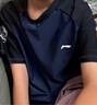 李宁（LI-NING）儿童泳衣男童中大童游泳衣分体泳裤383藏蓝泳镜泳帽套装170 实拍图