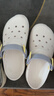 斯凯奇（Skechers）女鞋舒适厚底怪兽泡泡鞋透气软底防滑耐磨洞洞鞋111581 实拍图