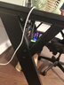 戟创AGKey-钛戟S3电竞桌台式电脑桌家用书桌可装机械臂桌子碳纤维色 【黑色灯带款】伸缩二段｜嵌入式氛围灯｜ENF环保｜ 140*75*75cm 二段分板 实拍图