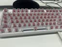 狼蛛（AULA）F2088pro/2088Air机械键盘侧刻渐变108键青红茶电竞游戏办公台式笔记本电脑键鼠套装 白色雾透-有线版【赠磁吸上盖+大桌垫】 红轴【办公打字推荐】 实拍图