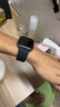 Apple/苹果 Watch S11 智能手表GPS+蜂窝款46毫米深空灰色铝金属表壳黑色运动型表带S/M MFDD4CH/B 实拍图