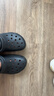卡骆驰（CROCS）檀健次同款经典洞洞鞋轻便百搭女沙滩鞋包头拖鞋男鞋|10001 黑色-001(含智必星) 43 (270mm) 实拍图