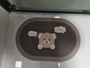 简美家浴室地垫浴室防滑垫吸水脚垫卫生间地垫卫浴速干 40*60cm 实拍图