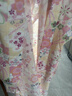 古今（GUJIN）纯棉长袖睡衣女春秋睡袍浴袍家居服可外穿甜美棉纱汗蒸服大码M 实拍图