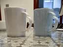 蓝印东方挂耳咖啡杯美式专用杯家用高颜值陶瓷水杯咖啡套装杯情侣水杯送礼 【国色天香】水晶粉+水晶蓝对杯 实拍图