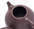 百年利永宜兴紫砂壶纯手工原矿紫泥子冶石瓢壶功夫茶具套装家用泡茶壶 单壶 230ml 实拍图