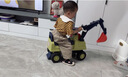 babycare儿童工程车1-3岁学步车挖土机防侧翻抓地轮胎户外沙滩玩具车 实拍图