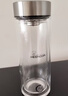 希诺双层玻璃杯男家用商务办公泡茶杯子过滤车载水杯XN-9302 345mL 实拍图
