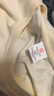 【京东直采】重磅纯棉 圆领短袖男款t恤衣服女士t恤服装真5折专场 浅米（短袖） 2XL （140-155斤） 实拍图