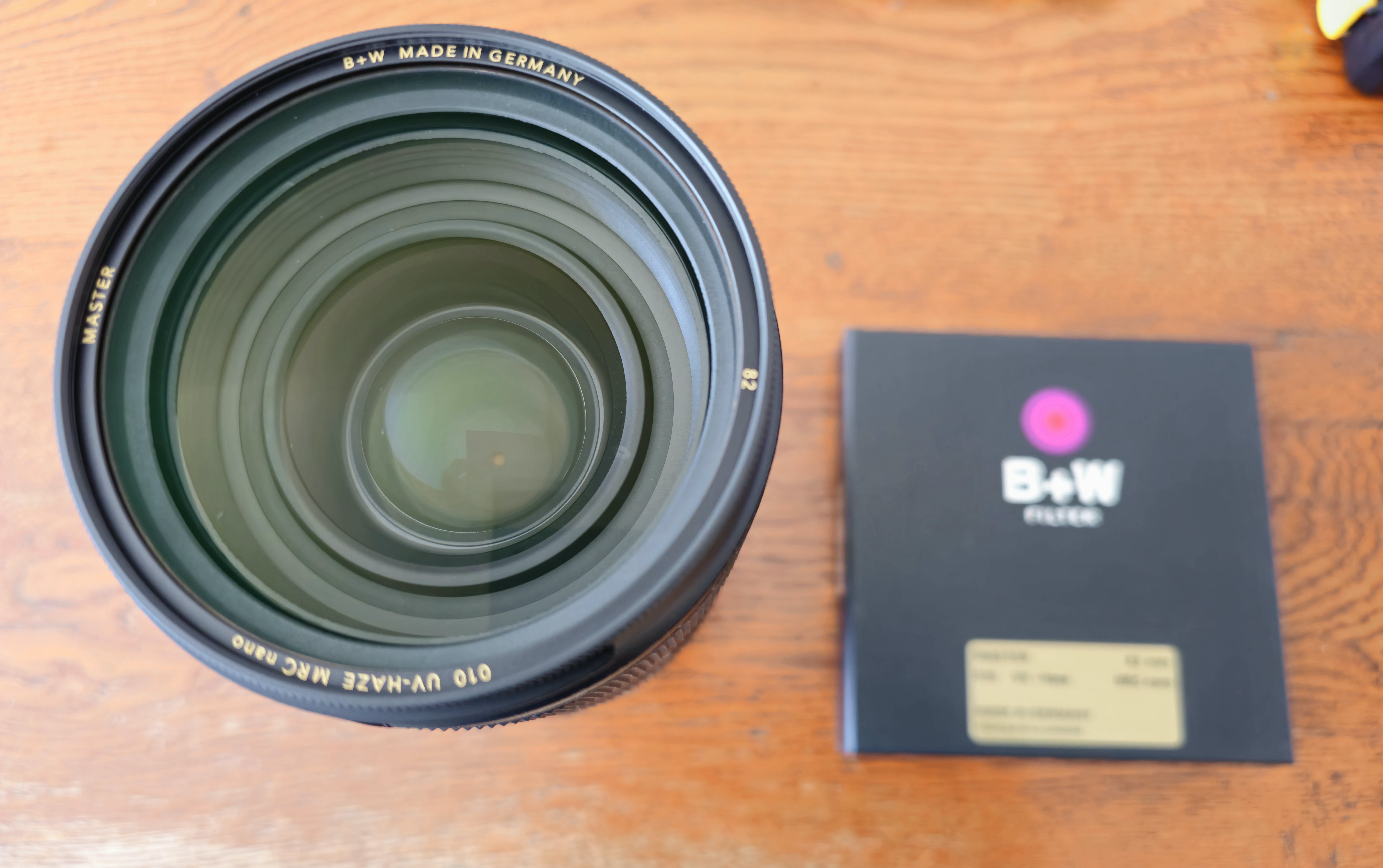 B+W德国UV镜 MASTER 纳米镀膜滤镜 MRC NANO UV超薄多层 相机镜头UV保护镜 纳米镀膜MASTER MRC NANO UV 82mm 实拍图