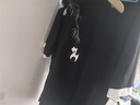 真维斯（Jeanswest）新中式国风t恤男士夏季2026新款休闲运动夏装短袖短裤冰丝套装男 6123黑色 3XL 码【160-180斤】 实拍图