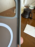 京东京造【肤感磁吸】适用iPhone16ProMax手机壳磁吸苹果16ProMax保护套透明支架防摔MagSafe充电钛金属色 实拍图